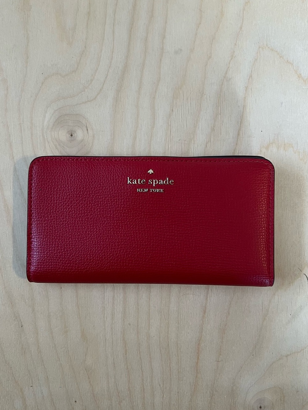 Kate Spade Red Leather Wallet